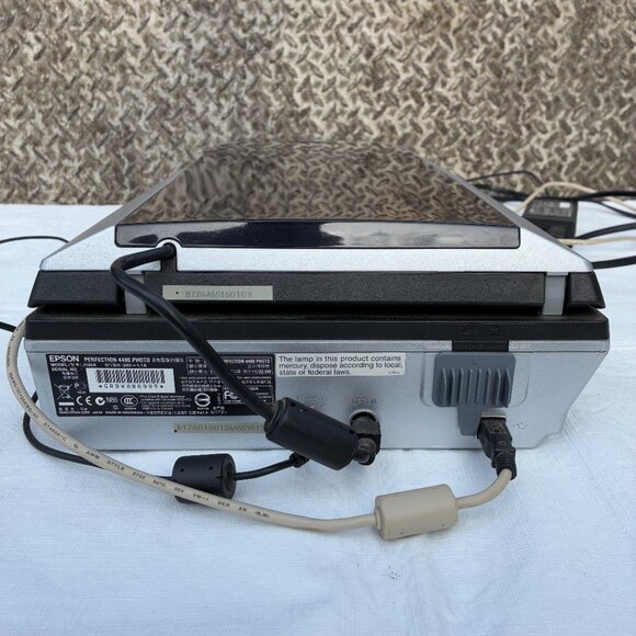 Epson Perfection 4490 PHOTO Desktop Scanner 4800 DPI With Cords TESTED WORKS - Picture 5 of 7